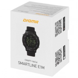 Смарт-часы Digma Smartline E1m Black