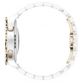 Смарт-часы HUAWEI GT 3 Pro Gold Bezel White Ceramic (FRG-B19)