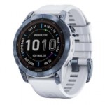 Смарт-часы Garmin Fenix 7X Sapphire Solar синий минерал