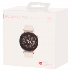 Смарт-часы HUAWEI GT 3 MIL-B19 Gold SS / White Leather