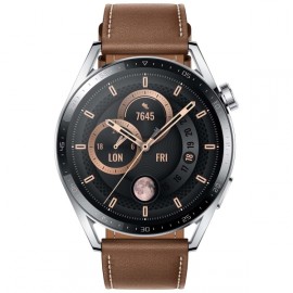 Смарт-часы HUAWEI GT 3 JPT-B29 Stainless Steel / Brown Leather