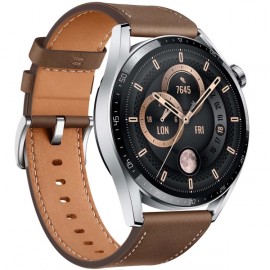 Смарт-часы HUAWEI GT 3 JPT-B29 Stainless Steel / Brown Leather