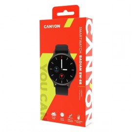 Смарт-часы Canyon Badian SW-68 Black (CNS-SW68BB)