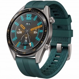 Смарт-часы HUAWEI Watch GT Active Titanium Grey, рем. Dark Green