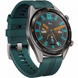 Смарт-часы HUAWEI Watch GT Active Titanium Grey, рем. Dark Green