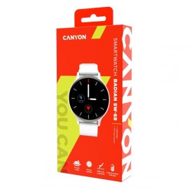 Смарт-часы Canyon Badian SW-68 Silver (CNS-SW68SS)