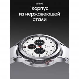 Смарт-часы Samsung Galaxy Watch4 Classic 42mm серебро (SM-R880N)