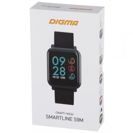 Смарт-часы Digma Smartline S9m Black/Green