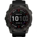 Смарт-часы Garmin Fenix 7X Sapphire Solar угольно-серые