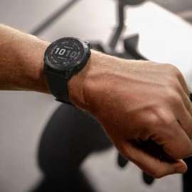 Смарт-часы Garmin Fenix 7X Sapphire Solar угольно-серые