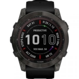 Смарт-часы Garmin Fenix 7 Sapphire Solar Black Band