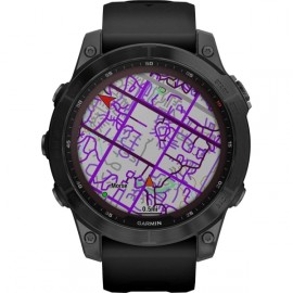 Смарт-часы Garmin Fenix 7 Sapphire Solar Black Band