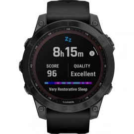 Смарт-часы Garmin Fenix 7 Sapphire Solar Black Band