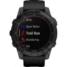 Смарт-часы Garmin Fenix 7 Sapphire Solar Black Band