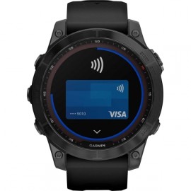 Смарт-часы Garmin Fenix 7 Sapphire Solar Black Band