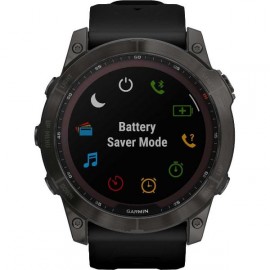 Смарт-часы Garmin Fenix 7S Sapphire Solar Carbon Grey