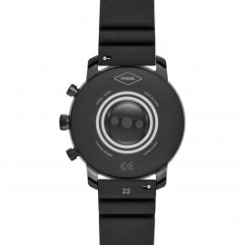 Смарт-часы Fossil Gen 4 - Explorist HR Black Silicone