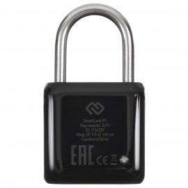 Smart гаджет Digma умный навесной замок SmartLock P1 Black (SLP1) 