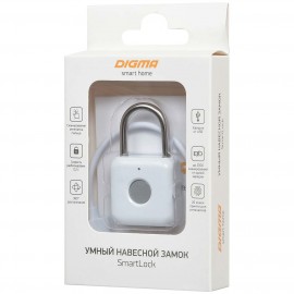 Smart гаджет Digma умный навесной замок SmartLock P1 White (SLP1)