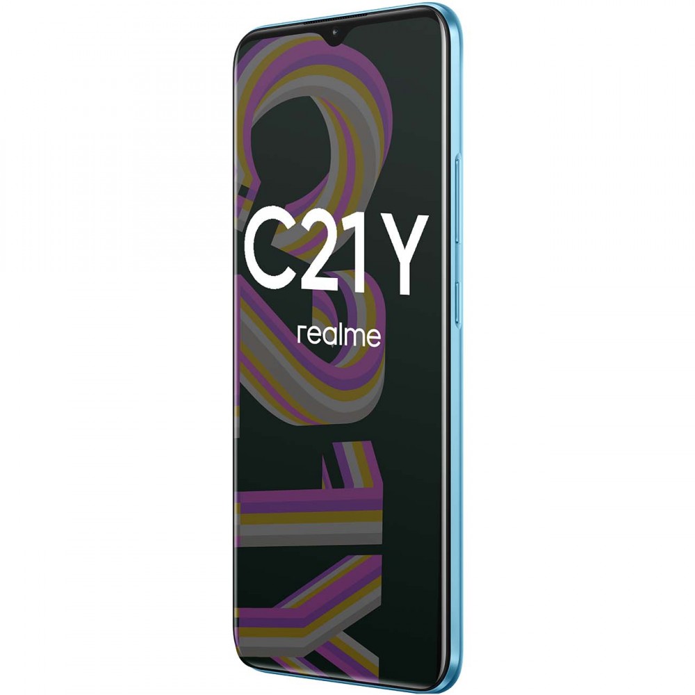 Смартфон realme C21-Y 4+64GB Cross Blue (RMX3263)