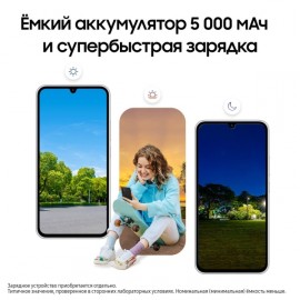 Смартфон Samsung Galaxy A34 128GB Awesome Silver