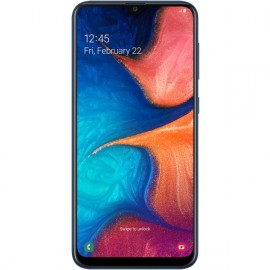 Смартфон Samsung Galaxy A20 (2019) 32Gb Blue (SM-A205FN) 