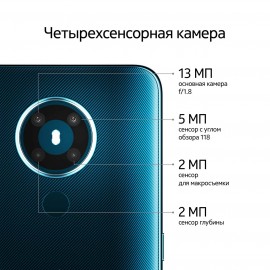 Смартфон Nokia 5.3 3+64GB Cyan (TA-1234)