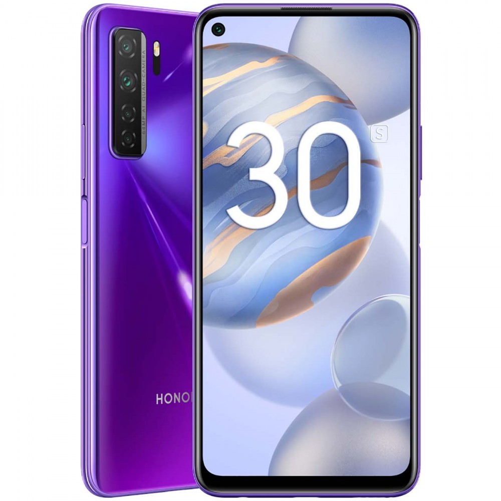 Смартфон Honor 30S 128GB Neon Purple (CDY-NX9A)