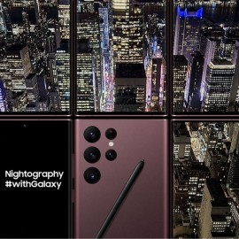 Смартфон Samsung Galaxy S22 Ultra 256GB Burgundy (SM-S908E/DS)