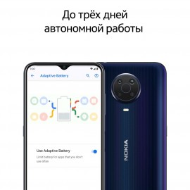 Смартфон Nokia G20 4+128GB Silver (TA-1336)