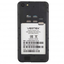 Смартфон Vertex Impress Luck 3G Black 