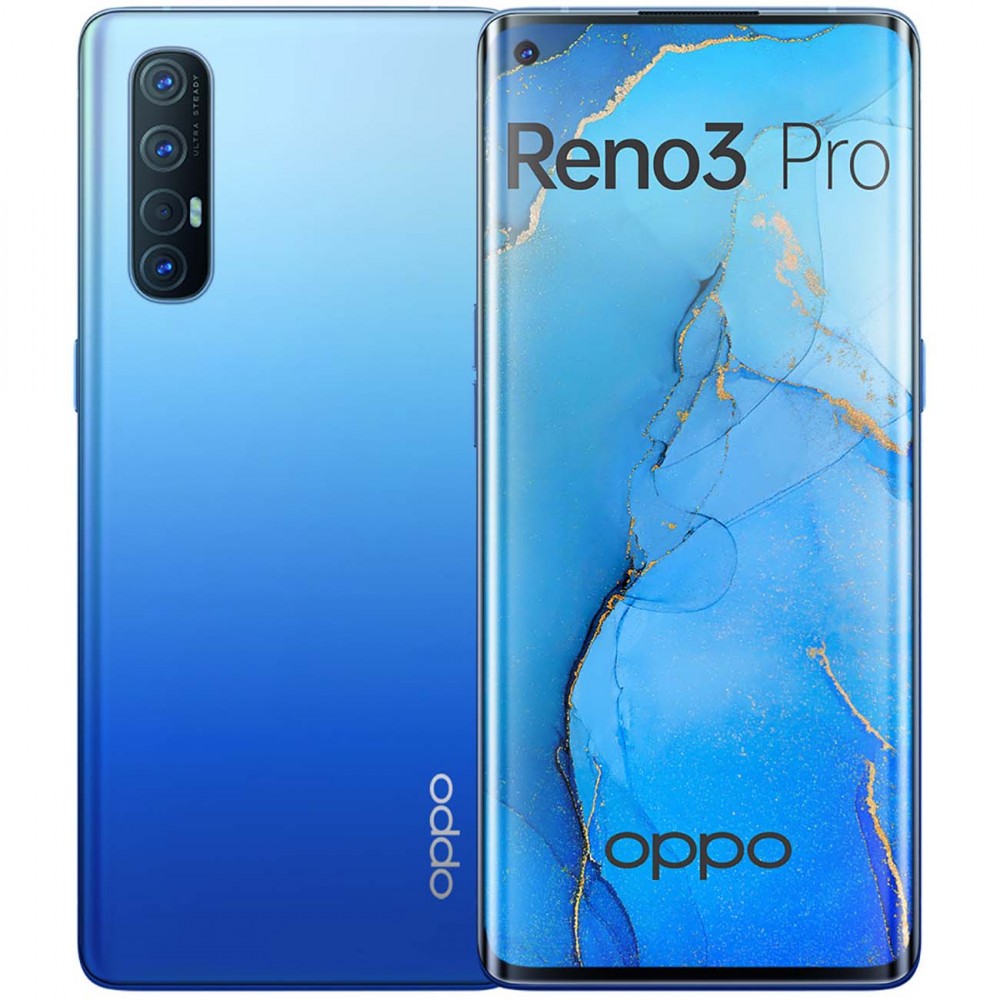 Смартфон OPPO Reno3 Pro Auroral Blue (CPH2009) - купить по низкой цене с  доставкой по Москве из интернет-магазина Lostelecom