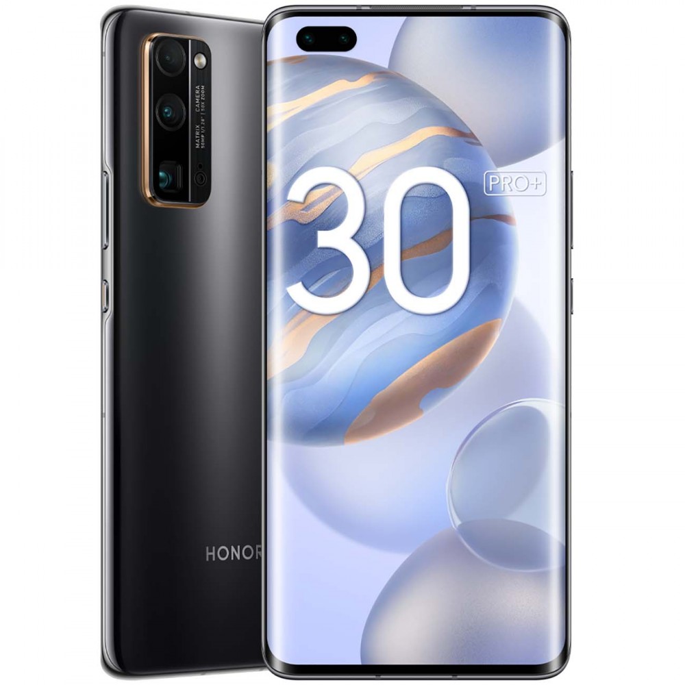 Смартфон Honor 30 Pro+ 256GB Midnight Black (EBG-AN10)