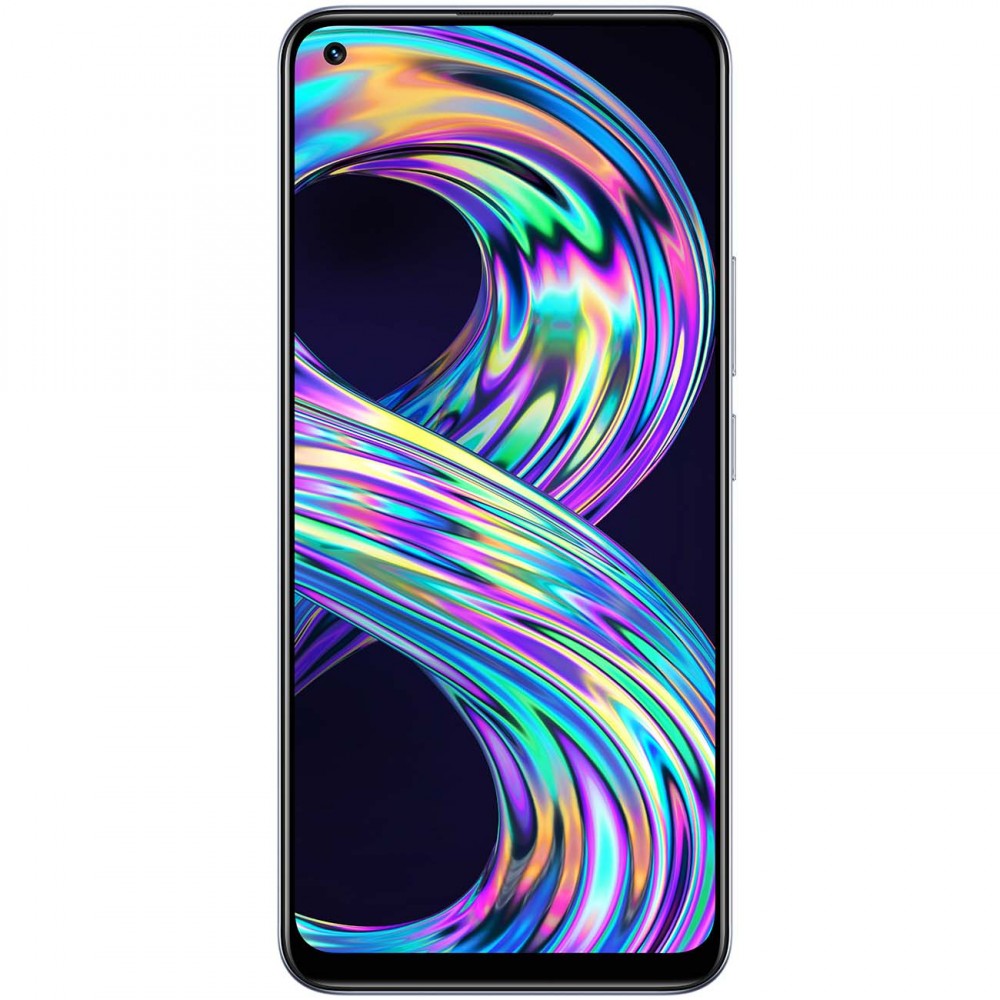 Смартфон realme 8 6+128GB Cyber Silver (RMX3085)