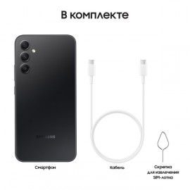 Смартфон Samsung Galaxy A34 256GB Awesome Graphite