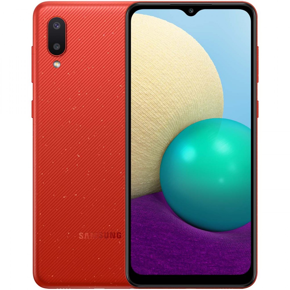 Смартфон Samsung Galaxy A02 32GB Red (SM-A022G/DS)