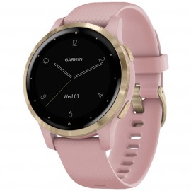 Спортивные часы Garmin Vivoactive 4S Dust Rose/Light Gold (010-02172-33)