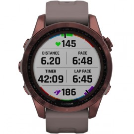 Спортивные часы Garmin Fenix 7s Sapphire Solar Bronze/Shale Gray