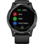 Спортивные часы Garmin Vivoactive 4 Black / Slate 010-02174-14010-02174-