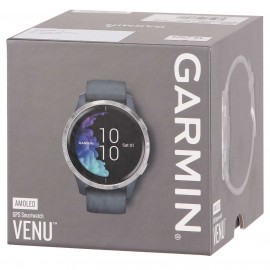 Спортивные часы Garmin Venu Blue Granite/Silver (010-02173-03)