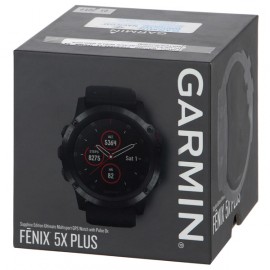 Спортивные часы Garmin Fenix 5x Plus Sapphire Black GPS