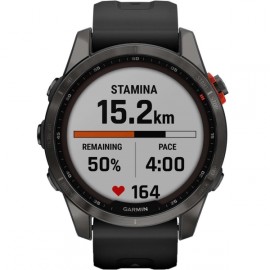 Спортивные часы Garmin Fenix 7s Solar Slate Grey/Black