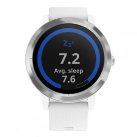 Спортивные часы Garmin Vivoactive 3 Silicone Steel/White 