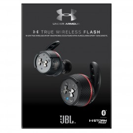 Спортивные наушники Bluetooth JBL UA True Wireless Flash Black