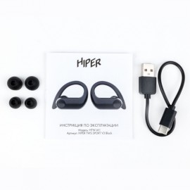 Спортивные наушники Bluetooth HIPER TWS Sport V3 (HTW-M1)