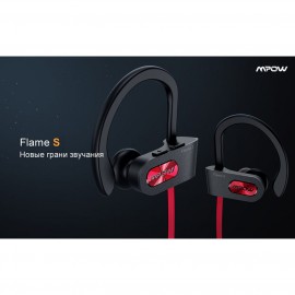 Спортивные наушники MPOW Flame S aptX-HD Black/Red (MPBH088ER)