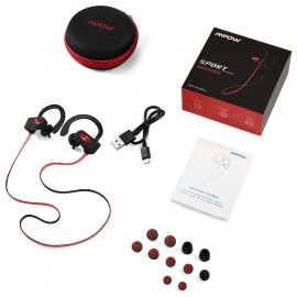 Спортивные наушники Bluetooth MPOW Flame Sport Black (MPBH088AR/MPBH088FR)