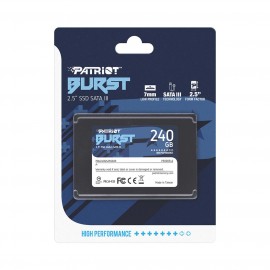 Внутренний SSD накопитель Patriot 240GB Burst (PBU240GS25SSDR)