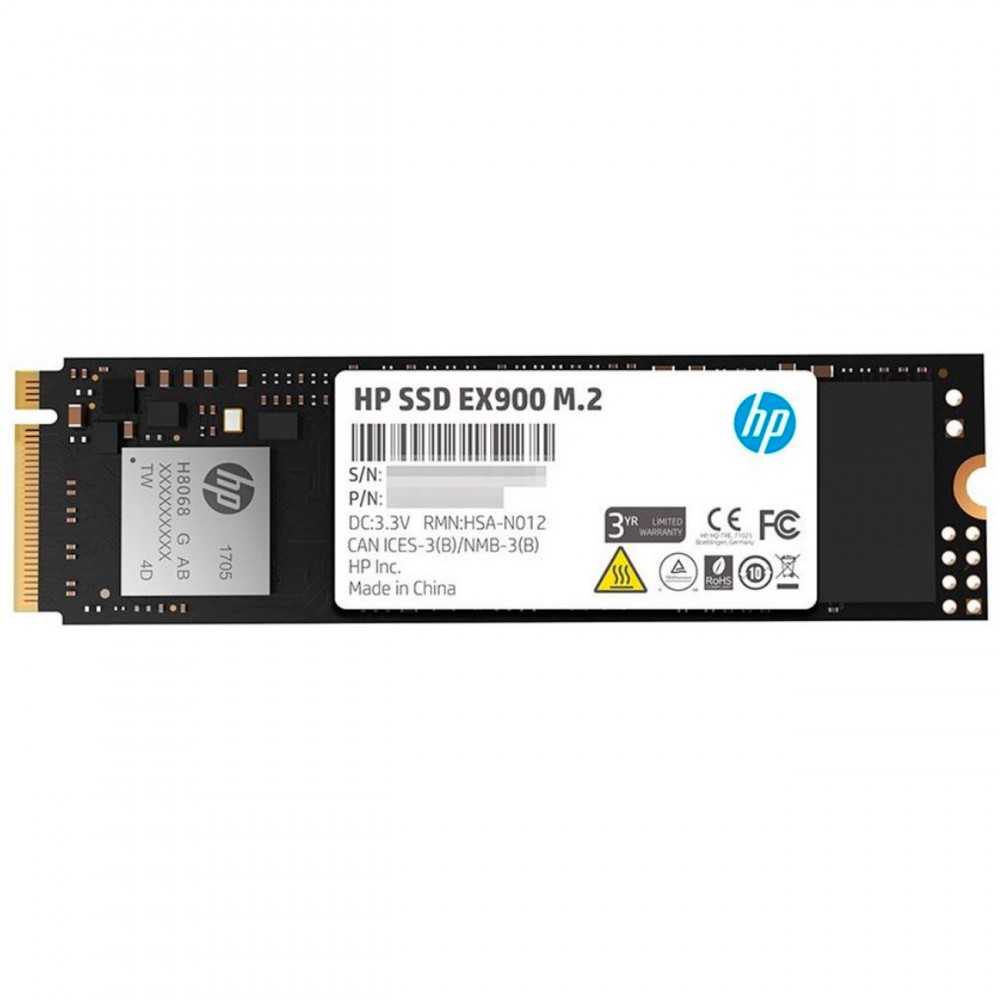 Внутренний SSD накопитель HP 250GB EX900 M.2 (2YY43AA)