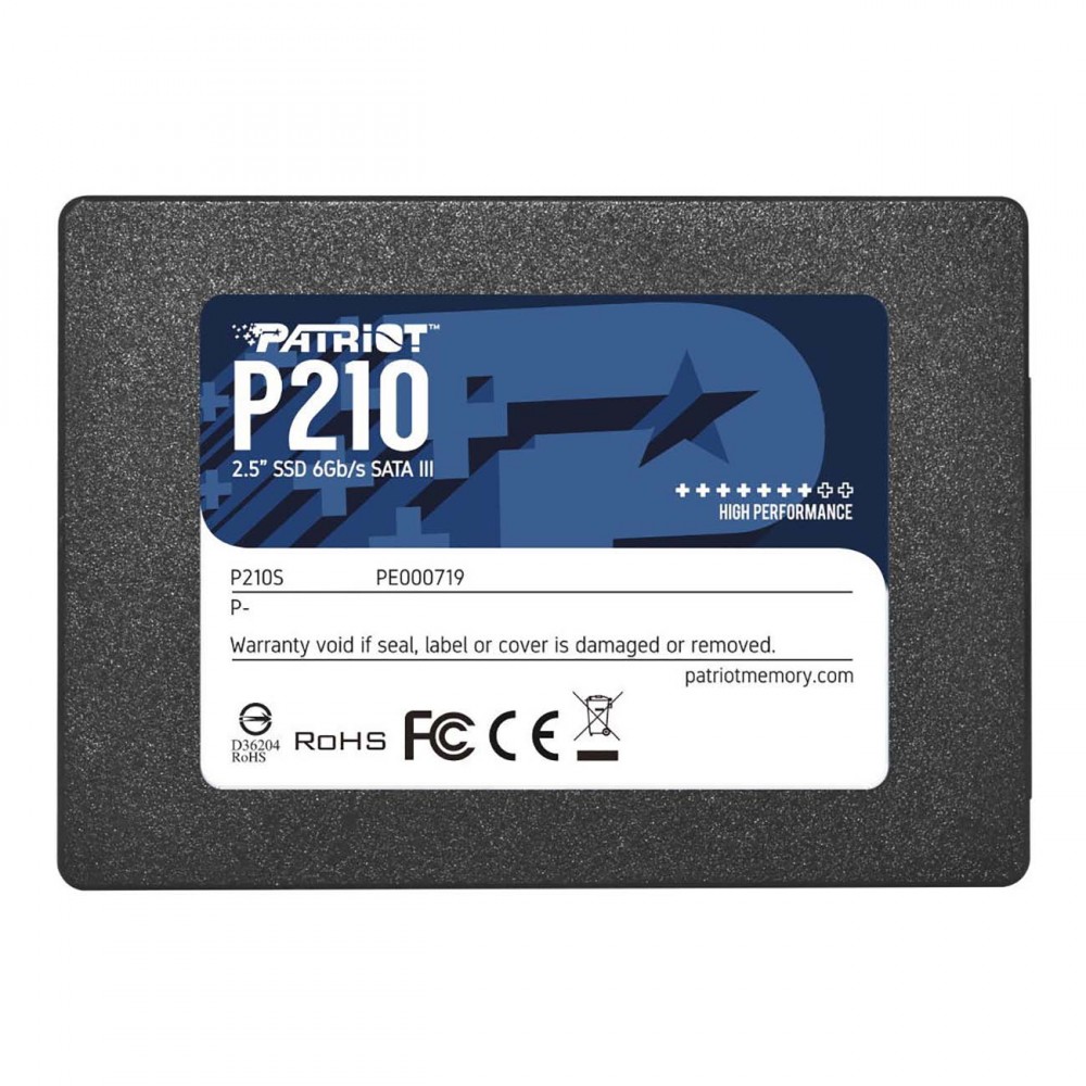 Внутренний SSD накопитель Patriot 512GB P210 (P210S512G25)